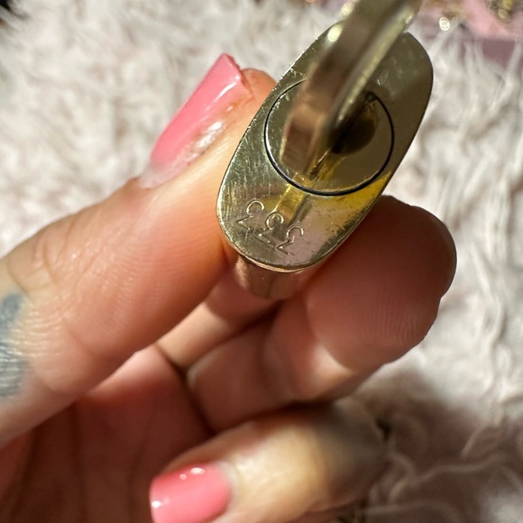 Louis Vuitton Padlock #333 ONLY - lock and Key 100% Authentic - Picture 5 of 7